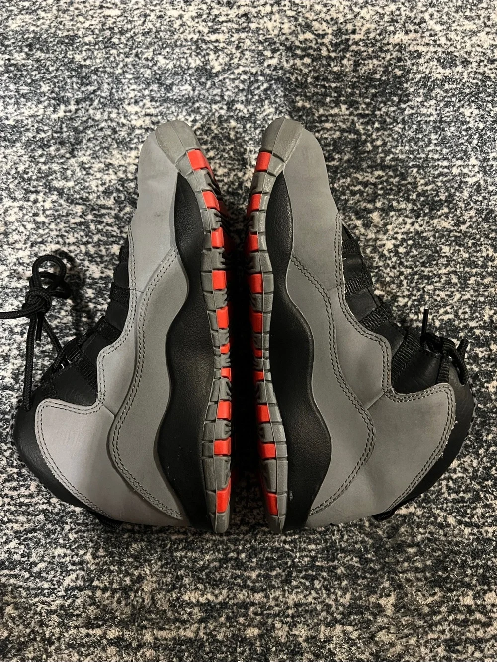 BACK TO SCHOOL SALE Jordan Kids Gray and Black High-Top Sneakers